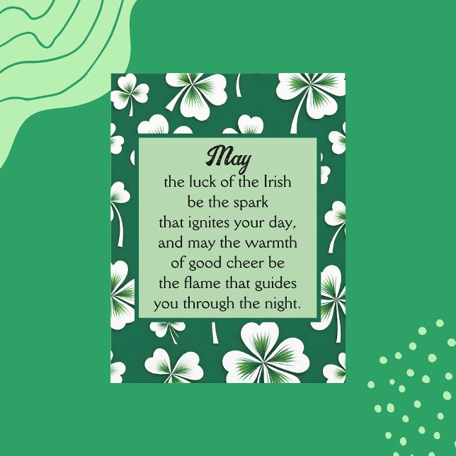 Luck of the Irish St. Patrick's Day Postcard (Creator Uploaded)