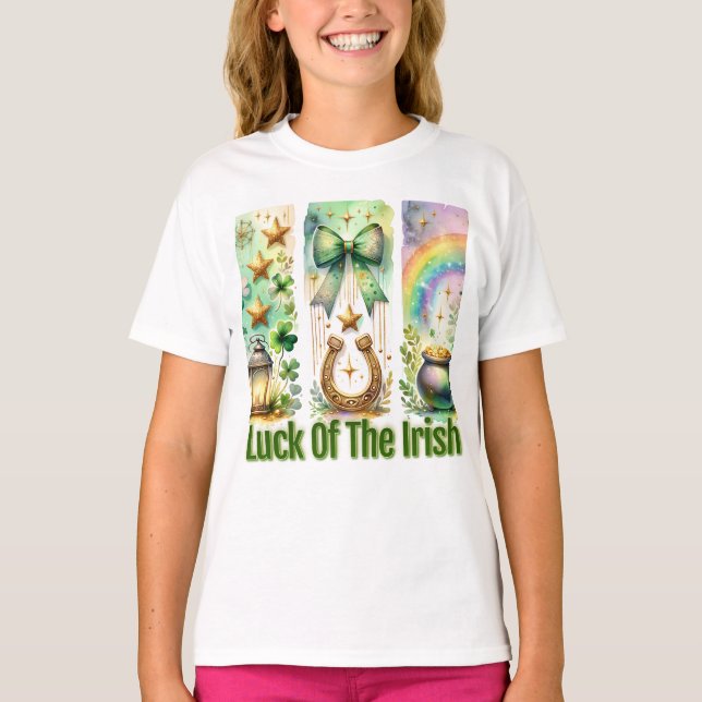 Luck Of The Irish  T-Shirt (Front)