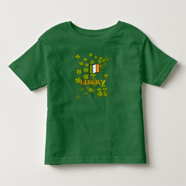 Luck of the Irish Toddler T-Shirt (Front)