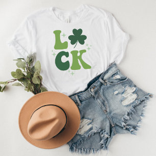 LUCK St. Patrick’s Day Shirt – Bold Retro