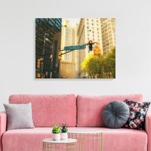 Luckie Street Stretched Canvas Print
