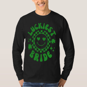Luckiest Bride Lets Get Lucked Up Bachelorette Ret T-Shirt