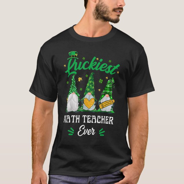 Luckiest Carpenter Ever St Patrick's Saint Pattys  T-Shirt (Front)