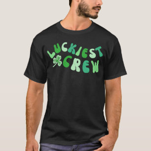Luckiest Crew Lets Get Lucked Up Bachelorette 60s T-Shirt