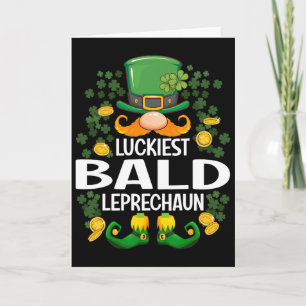 Luckiest Ld Leprechaun St Patricks Day Party Card