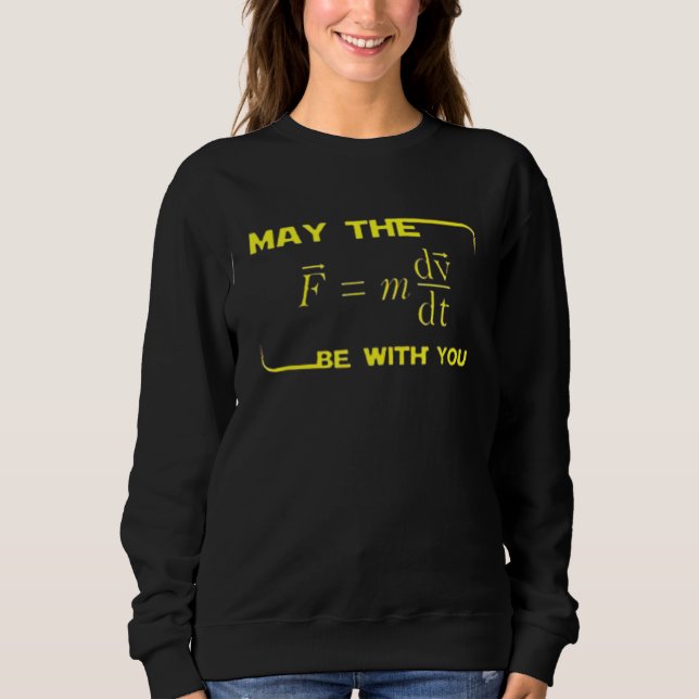 Luckiest Physics Teacher  Math Teacher For Mother' Sweatshirt (Front)