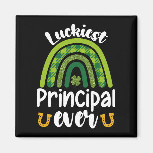 Luckiest Principal Ever School St Patrick's Day Magnet