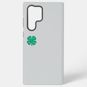 Lucky 4 Leaf Irish Clover gray S22 Ult phone case
