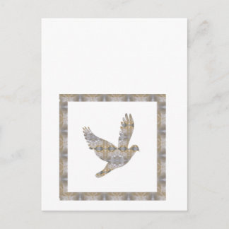 Lucky Angel Bird CRYSTAL Jewel NVN448 kids LARGE Postcard