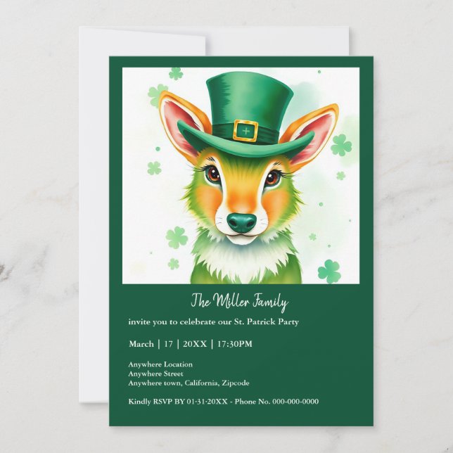 Lucky Animals in Disguise - St. Patrick’s Day Fun (Front)