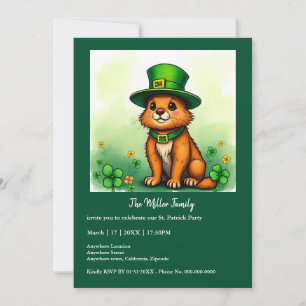Lucky Animals in Disguise - St. Patrick’s Day Fun Invitation