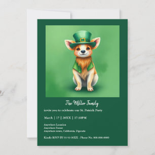 Lucky Animals in Disguise - St. Patrick’s Day Fun Invitation
