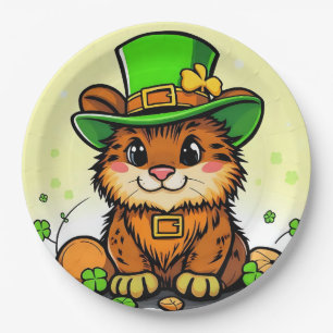 Lucky Animals in Disguise - St. Patrick’s Day Fun Paper Plate