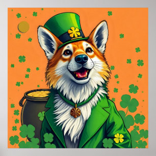Lucky Animals in Disguise - St. Patrick’s Day Fun Poster