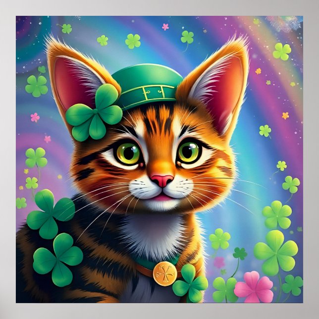 Lucky Animals in Disguise - St. Patrick’s Day Fun Poster (Front)