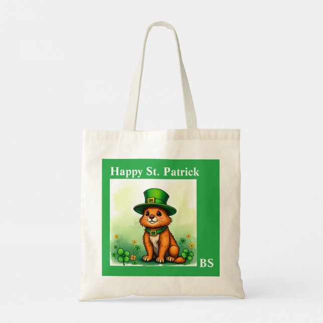 Lucky Animals in Disguise - St. Patrick’s Day Fun Tote Bag (Back)
