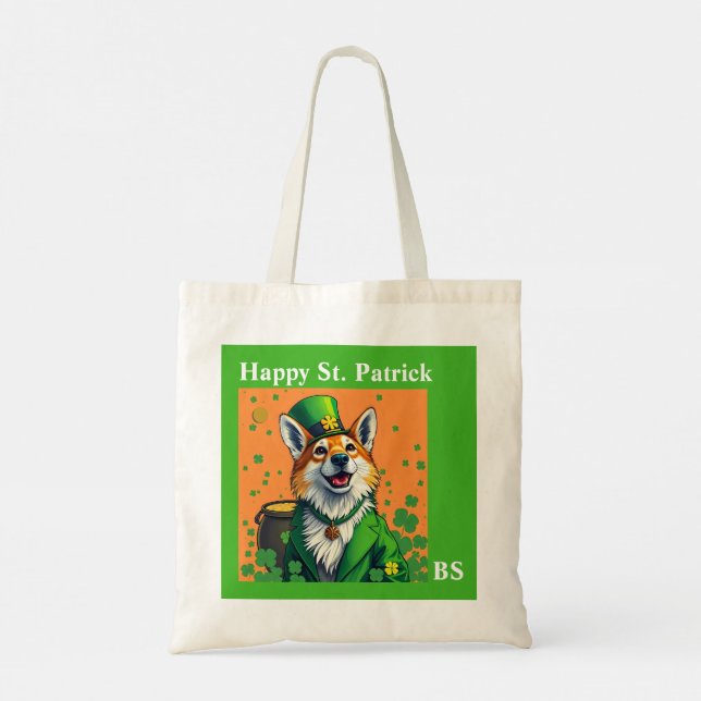 Lucky Animals in Disguise - St. Patrick’s Day Fun Tote Bag (Back)