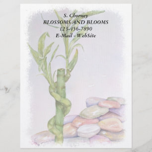 LUCKY BAMBOO CUSTOMIZABLE LETTERHEAD