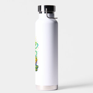 Lucky Bamboo Stainless Steel Water Bottle Positive