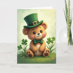 Lucky Bear Friend Card