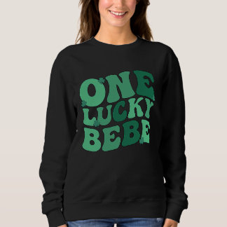 Lucky Bebe Grandmother St Patrick's Day Bebe Grand Sweatshirt