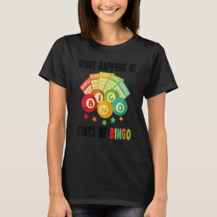 Lucky Bingo Charms   Women Men Lucky Bingo   T-Shirt