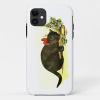 Lucky black cat