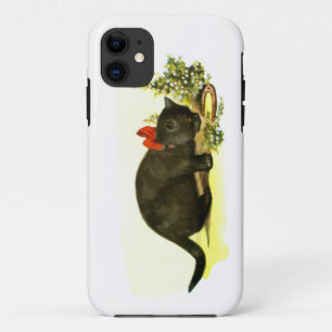 Lucky black cat Case-Mate iPhone case
