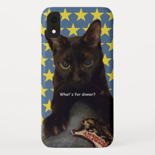 Lucky Black Cat w/Stars Case-Mate iPhone Case
