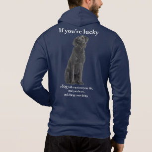 Lucky Black Lab Hoodie
