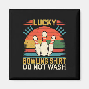 Lucky Bowling Funny Bowling Magnet