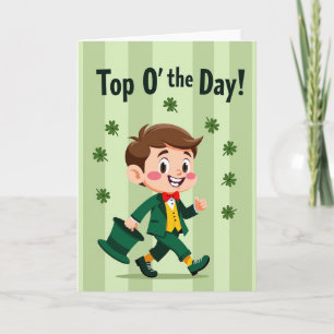 Lucky Boy St Patricks Day Card