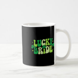 Lucky Bride Groom Couples Matching Wedding St Patr Coffee Mug