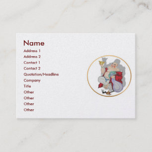 Lucky Buddha Business Card