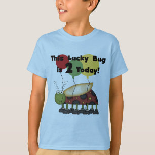 Lucky Bug 2nd Birthday T-shirts and Gifts