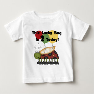Lucky Bug 2nd Birthday T-shirts and Gifts
