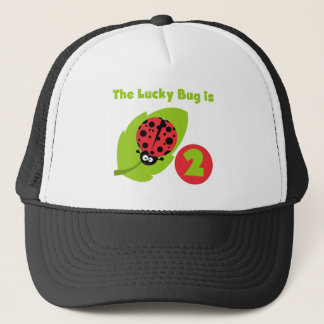 Lucky Bug 2nd Birthday T-shirts and Gifts Trucker Hat