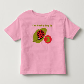 Lucky Bug 3rd Birthday T shirts and Gifts