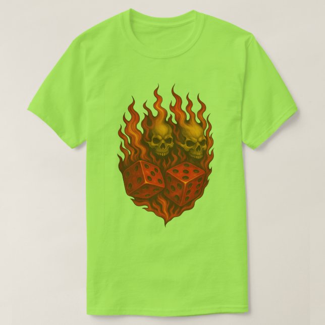 Lucky Burn T-Shirt (Design Front)