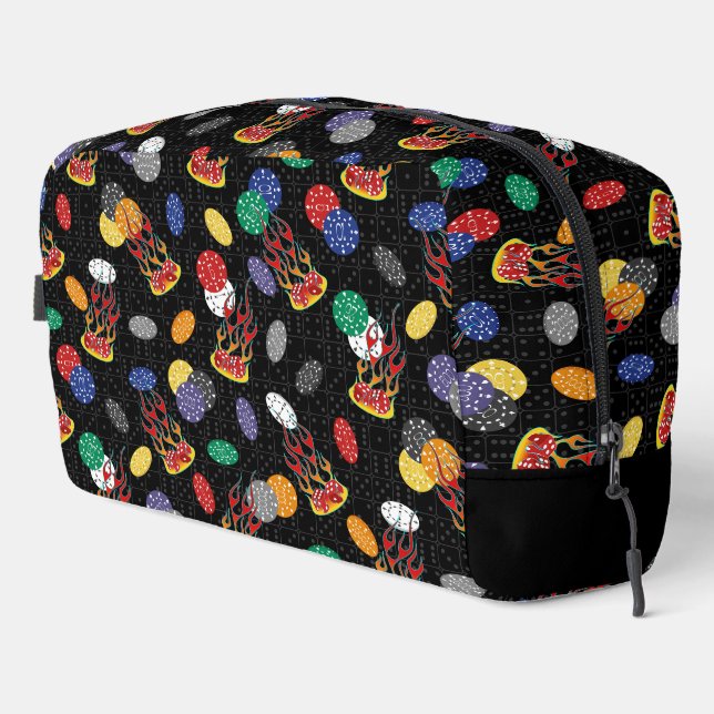 Lucky Casino Dice Dopp Kit (Right Corner)