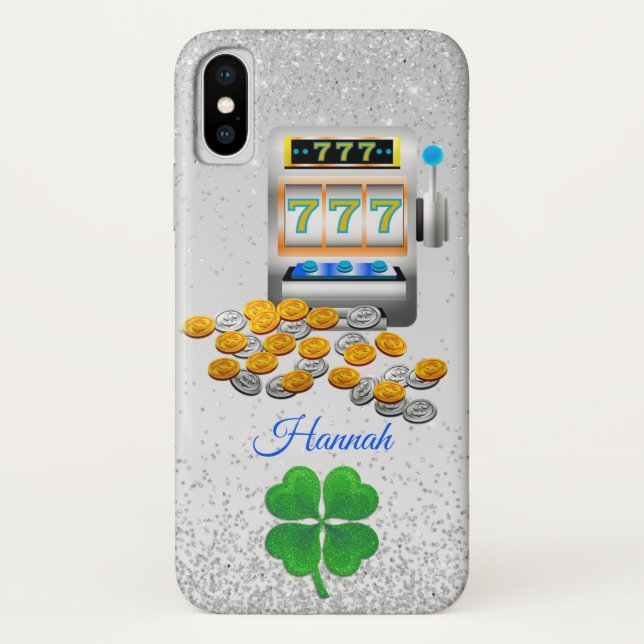 Lucky Casino Personalised Case-Mate iPhone Case (Back)
