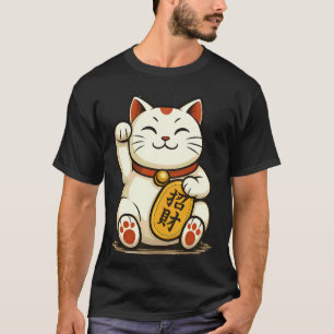 Lucky Cat ?? Beckoning Wealth Maneki-Neko T-Shirt