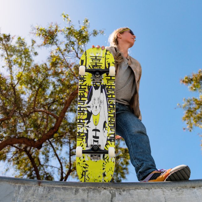 Lucky Cat- Maneki Neko - Beckoning Skateboard (Outdoor 1)