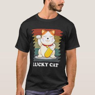 Lucky Cat Maneki Neko T-Shirt