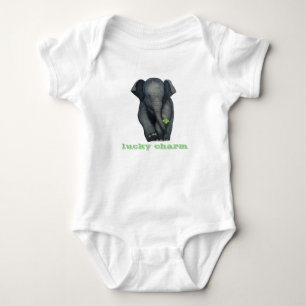 Lucky charm baby bodysuit
