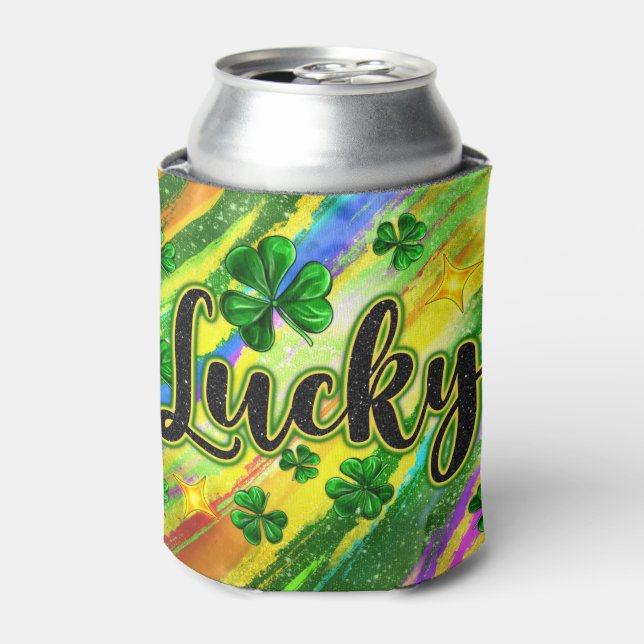 Lucky Charm Can Cooler (Can Front)