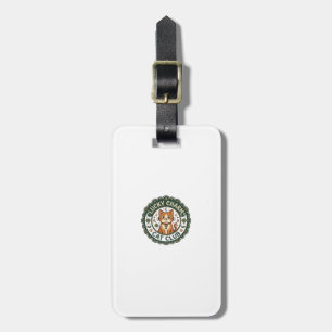 Lucky Charm Cat POD Vector Art - Lucky Charm Cat C Luggage Tag