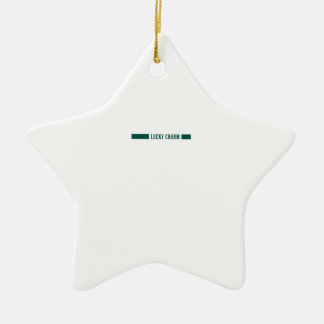 Lucky charm ceramic tree decoration