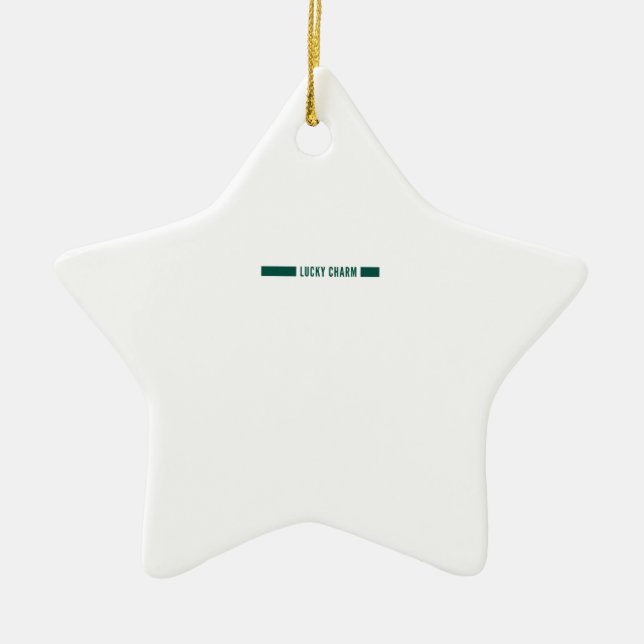 Lucky charm ceramic tree decoration (Front)