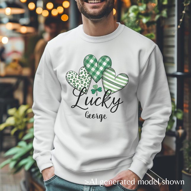 Lucky Charm: Custom St. Patrick's Day Men’s T-Shirt (Lucky Charm: Custom St. Patrick's Day Men’s T-Shirt)